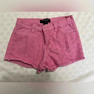BeBe PINK Shorts. (Size 12)